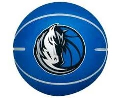WILSON WILSON NBA DRIBBLER DALLAS MAVERICKS krepšinio kamuoliukas