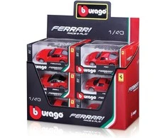Bburago 1:43 Automobilis Ferrari, asorti.