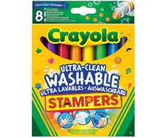Crayola, Inc. Crayola Flomasteriai su antspaudukais (8 vnt)