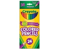Crayola, Inc. Crayola Spalvoti pieštukai (24 vnt.)