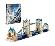 CUBICFUN 3D dėlionė iš serijos „National Geographic“ - „Tauerio tiltas“