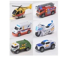 TEAMSTERZ Maža transporto priemonė su šviesomis ir garsais