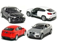 KINSMART automobilis BMW X6, 12 cm
