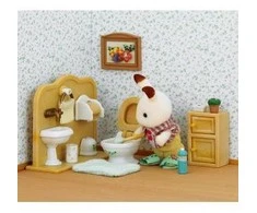 Sylvanian Families Triušiukas ir vonios kambarys