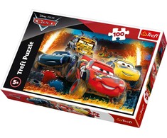 Trefl Dėlionė 100 vnt. - Ratai (Cars)
