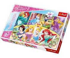 Trefl Dėlionė 24 vnt. - Princesės