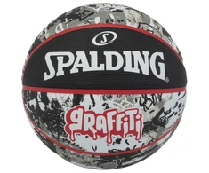 KREPŠINIO KAMUOLYS SPALDING Raudonas GRAFFITI (7 DYDIS)