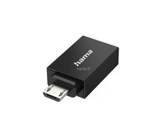 Adapteris Hama USB micro pistik->USB A pesa