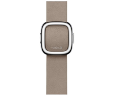 Apple dirželis w kolorze beżu su klamra nowoczesna laikrodžio korpusui 41 mm - dydis L