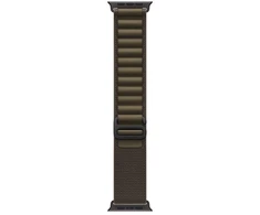 Apple 49mm Dark Olive Alpine Loop - Small - Black Titanium Finish