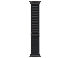 „Apple“ 49 mm juodas „Alpine Loop“ laikrodis – didelis – juodo titano apdaila