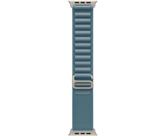 Apple 49mm Light Mėlyna Alpine Loop - Small - Natural Titanium Finish