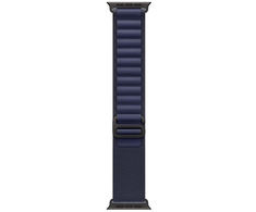 Apple 49mm Navy Alpine Loop – didelė – juodo titano apdaila