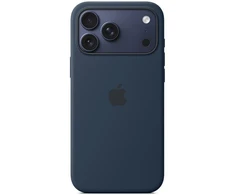 Apple iPhone 17 Pro Max Silikoninis dėklas with MagSafe – Midnight