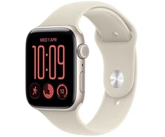 Išmanusis laikrodis Apple Watch SE 3 GPS + Cellular 40mm Starlight Aliuminio Case with Sand Sport Band - S/M