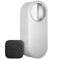 Aqara U200 lite išmanioji durų spyna Matter, Apple Home balta (EL-D03D)