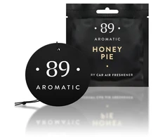 Aromatic 89 Kabinamas popierinis oro gaiviklis Honey Pie (medaus, karamelės ir vanilės kvapo)