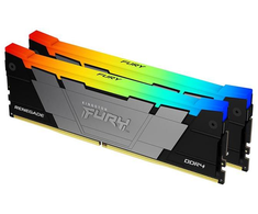 „Kingston KF432C16RB2AK2/16“ 16 GB 3200 MT/s DDR4 CL16 DIMM (2 vnt. rinkinys) FURY Renegade RGB | „Kingston“
