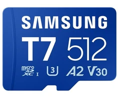 Atminties kortelė SD T7 512GB SAMSUNG