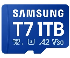 Atminties kortelė SAMSUNG T7 Micro SD Memory Card 1TB for Smartphones Tablets and Handheld Consoles iki 170MB/s Read