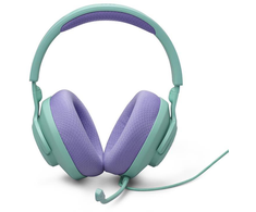 JBL Quantum 100M2 laidinės žaidimų ausinės su mikrofonu, Violetinės ir elektrinės spalvos