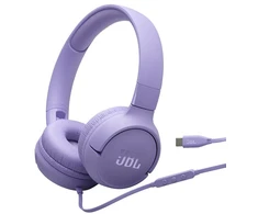 Ausinės JBL T520C USB-C, Violetinės