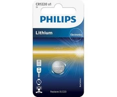 Baterija Philips CR1220 Lithium 3 V (12,0 x 2,0)