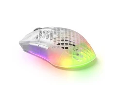 Belaidė Žaidimų pelė SteelSeries Aerox 3 Ghost, Baltos spalvos