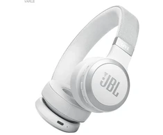 JBL Live 670NC belaidės ausinės, Baltos