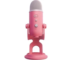Logitech G Mėlyna Yeti (rožinis) kondensatorinis mikrofonas