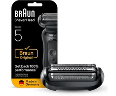 Braun 54B Juodas Cassette