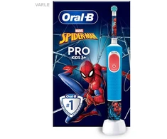 Oral-B Braun D103.413.2K Vitality PRO Kids Elektrinis Dantų Šepetėlis 3+ Spiderman