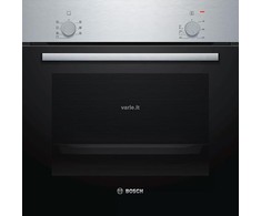 Orkaitė Bosch | Oven | HBF010BR1S | 66 L | A | Multifunctional | Manual | Height 59.5 cm | Plotis 59.4 cm | Nerūdijantis plienas