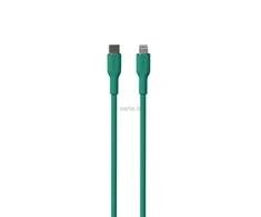 PURO ICON minkštas laidas – USB-C prie Lightning MFi 1,5 m (Jade)