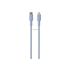 Kabelis Puro Soft USB-C/Lightning, 1,5m, šviesiai mėlynas