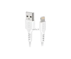 Kabelis USB->Lightning SBS, 2m, baltas