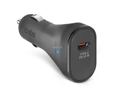 Automobilinis įkroviklis SBS 65W USB-C