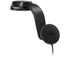 Telefono lakiklis su belaidžiu įkrovimu SBS TESUPPMAG15W2115W compatible with MagSafe - juodas