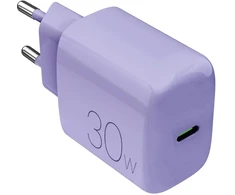 Puro Pro Lite 30W USB-C Wall Charger - Violetinė