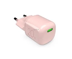 Puro Elektrik Puro 20W GaN USB-C Wall Charger - Rožinė