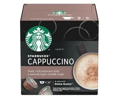 Kavos kapsulės Nescafe Dolce Gusto, STARBUCKS Cappuccino, 12 kap., 120 g