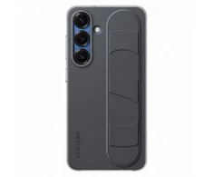 Dėklas Samsung Galaxy S25 Standing Grip Cover Juodas