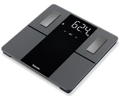 Diagnostinės svarstyklės BEURER BF 500 Super Juodas Edition, su su Bluetooth