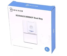 Ecovacs dulkių maišeliai visoms T30 PRO OMNI/T30 OMNI stotelėms, 3 vnt.