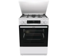 Dujinė viryklė su elektrine orkaite Gorenje GKS6C71WF (Pažeista pakuotė)