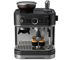 Kavos aparatas Philips | Espresso Aparatas | PSA3218/10 Barista Brew | Slėgis 15 bar | Su pieno plakikliu | Semi-automatinis | 1350 W | Juodas