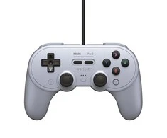 Gamepad 8Bitdo Pro 2, pilka