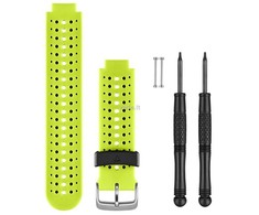 Išmaniojo laikrodžio Garmin Forerunner 230/235/630/735XT silikoninis dirželis, Turkio spalvos