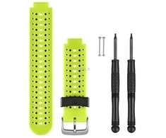 Išmaniojo laikrodžio Garmin Forerunner 230/235/630/735XT silikoninis dirželis, Turkio spalvos