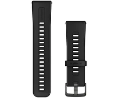 „Garmin“ greito atlaisvinimo apyrankės (24 mm), juodos silikoninės